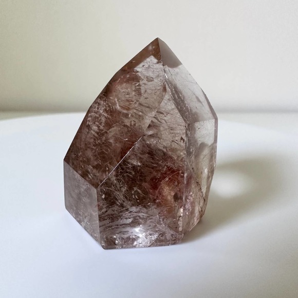 Rutile Amphibole Quartz Point Angel Phantom Tower Crystal Natural High Quality - Picture 2 of 9